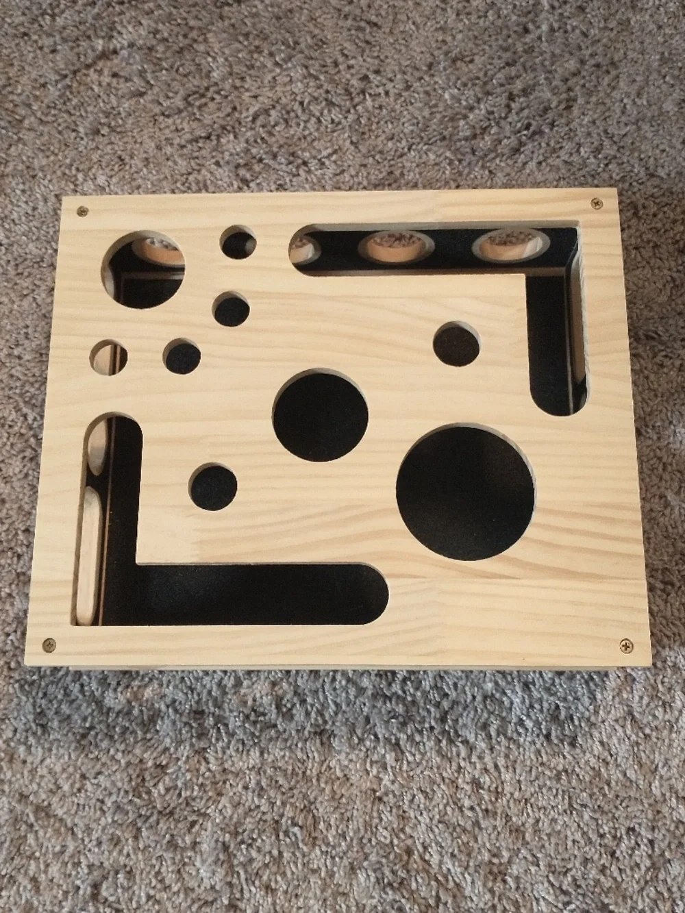 Cat Nail File Enrichment Box